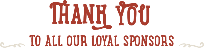 Thank You To All Our Loyal Sponsors